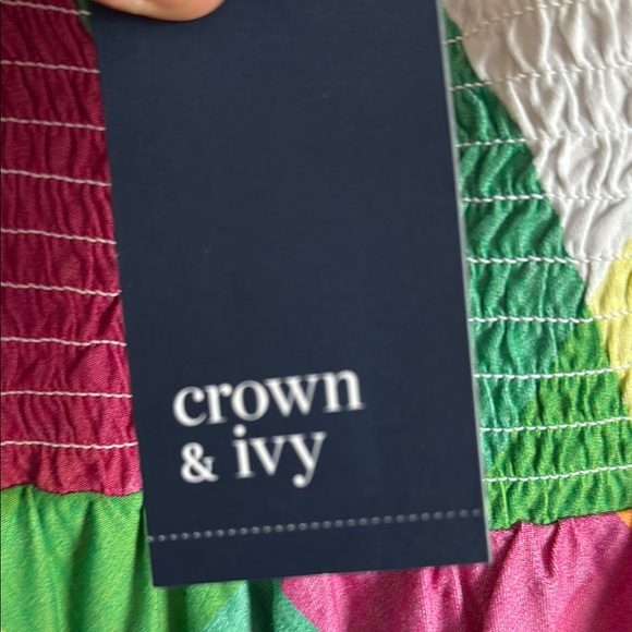 NWT Colorful Smocked Sundress - Picture 7 of 7